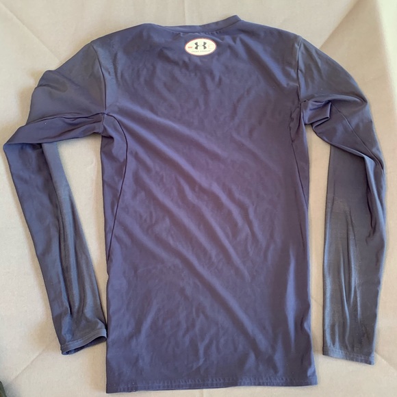 Blue Long Sleeve Underarmour shirt - Picture 6 of 9